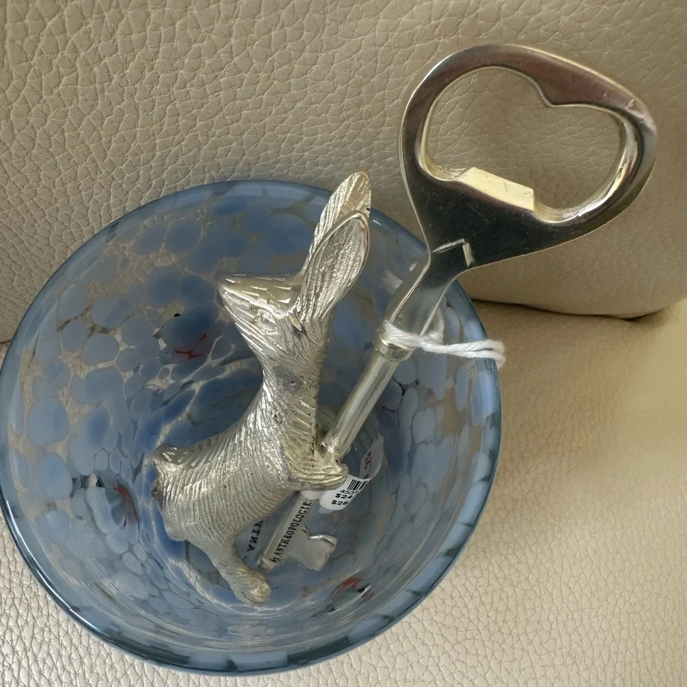 Bunny Bottle Opener by Anthropologie NWT Easter Rabbit Spring Heavy Weight CUTE!